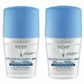 Vichy Минеральный шариковый дезодорант без солей алюминия 48 часов свежести, 2 х 50 мл