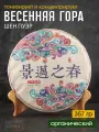 Китайский чай Шен Пуэр Весенняя Гора 2018 год блин 357 грамм