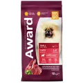 Сухой корм AWARD для щенков от 1 месяца, беременных и кормящих собак мелких пород с ягненком и индейкой 10кг