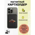 Кожаный картхолдер magsafe на iphone с принтом Star Wars