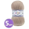 Пряжа Alize LanaGold (05 беж), 5 шт. по 100 г, Alize