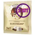 Кофейный напиток растворимый Петровская Слобода Пломбир 3 в 1, 25*18 г (комплект 3 шт.) 4391445