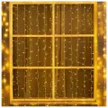 Luazon Lighting Гирлянда «Занавес» 2 × 3 м, IP44, УМС, белая нить, 760 LED, свечение тёплое белое, 220 В