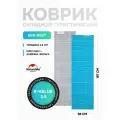 Коврик туристический Naturehike Egg Nest, 2.5 см, R-value 2.5, 187*57 см, EVA, алюминиевый, складной, синий
