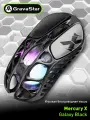 Компьютерная мышь Gravastar Mercury X Black, 3 вида подключения: Bluetooth 5.1, 2,4 ГГц, проводное USB