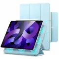 Чехол книжка ESR Rebound Magnetic Case с застежкой для Apple iPad Air 4 (2020), Air 5 (2022) и iPad Pro 11 (2018), голубой