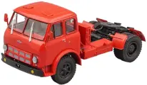Модель коллекционная НАШ автопром Минский 504А седельный тягач красный