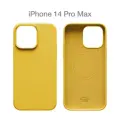 Силиконовый чехол COMMO Shield Case для iPhone 14 Pro Max с поддержкой беспроводной зарядки, Жёлтый