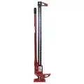 Домкрат реечный (чугун) подъём 130-1070 мм со съёмной ручкой 3 тонны (redBTR) 770148