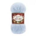 Пряжа Alize Kid Royal mohair - 4 шт, светло-голубой (183), 500 м/ 50 г, 62% мохер, 38% полиамид