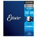 Струны для электрогитары Elixir 12025 PolyWeb Custom Light 9-46, Elixir (Эликсир)
