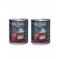 Зоогурман Корм влажный для собак big dog premium, говядина с рубцом, 850 гр, 2 шт