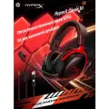 Игровые наушники HyperX Cloud III, красные, проводные, с микрофоном DTS