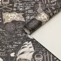 Бумага упаковочная, крафт Морской бой , 70 100 см, 1 лист
