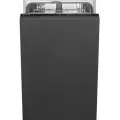 Встраиваемая посудомоечная машина Smeg ST4512IN, конденсационная сушка, стандартный двигатель