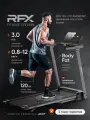 Беговая дорожка RFX T310, электрическая, складная, для дома, 120кг, 14 программ