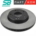 Диск тормозной передний SB NAGAMOCHI BR28115T для а/м Acura ILX, Honda Accord, Civic, Element, Jade 282x23