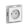 15 шт. Systeme Electric AtlasDesign Белая, Розетка без заземления, 16А, механизм, ATN000141