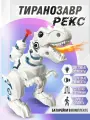 Музыкальная игрушка робот интерактивный тиранозавр, со светом и звуком