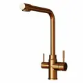 Смеситель для кухни 35k MIXLINE MLSS-0320BR подкл. к фильтру, бронза