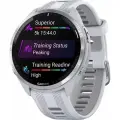 Смарт часы наручные Garmin Forerunner 965 GPS (010-02809-11) - умные часы гармин мужские, женские белые