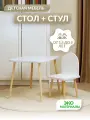 Детский стол и стул, комплект детской мебели