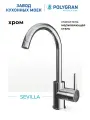Смеситель для кухни / мойки Polygran Sevilla Хром / Латунный / Кран для кухни