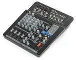 MixPad MXP124FX малошумящий микшерный пульт. Входы: микрофонные 4хXLR, 4х2RCA, 3хEQ, встроенный компрессор, DSP, USB порт, фейдеры 60мм, 48 вольт фантомное питание, 463x330x140 мм. вес 3,4 кг. SAMSON