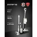 Моющий вертикальный пылесос со станцией самоочистки Polaris PVCW 0101, 5в1, белый