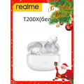 Наушники Realme Buds T200X, активным шумоподавлением, Белый, IP55