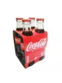 Напиток Coca-Cola Италия, стеклянная бутылка, 0,2л, упаковка 4шт