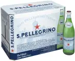 Вода минеральная San Pellegrino (Сан Пеллегрино) 15 шт. по 0.75 л, газированная, стекло