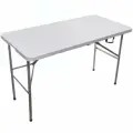 Складной стол кемпинговый 120х60х74см, легкий, металлический, с ручкой для переноски