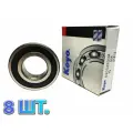 Комплект 8 шт. Подшипник 6205-2RS (180205) 62052rsh KOYO Япония. Made in Japan