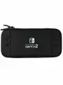 Чехол на молнии EVA Pouch Fiber (черный) для Nintendo Switch 2