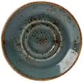 Блюдце «Крафт»; фарфор; D=14.5см; синий (Steelite, Великобритания)