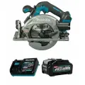 Аккумуляторная дисковая пила Makita 165мм HS012GZM1 (1шт x 4Ah, з/у, 40V, XGT, Li-Ion)