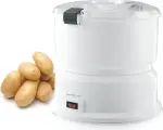 Картофелечистка электрическая，Электрическая картофелечистка съемного резка, нержавеющая сталь, насадка для сушки