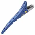 Зажимы для волос 8 шт. Y.S.Park Shark Clip Blue, алюминиевые, синий