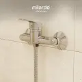 Смеситель для душа Milardo Simp SIMSB00M03WA латунь, глянцевый хром