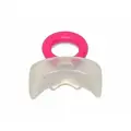 Вестибулярная пластина MUPPY с козырьком, мягкая, SMALL (с красным кольцом, от 3 до 5 лет).