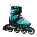Детские ролики Rollerblade Microblade - Aqua/Black р. 36.5-40.5