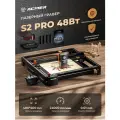 Лазерный гравер ACMER S2 PRO 48 Вт, скорость гравировки 24000 мм/мин, рабочая зона 400×400 мм, с воздушный насос 30 л