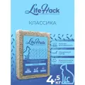Комкующийся растительный наполнитель тофу Классический для кошачьего туалета LifeHack, 4,5 кг