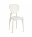 TetChair Стул DIAMANTE жесткое сидение бук, ivory white