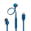 Наушники JBL Tune 310C, проводные, синие