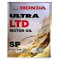 Моторное масло Honda Ultra LTD SAE 5W-30 API SP ACEA A3/B3/B4, синтетическое, 4л