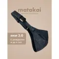 Слинг на одно плечо Matakai Iki 2.0 Угольно чёрный. Cлинг хоп для новорожденных с 0.