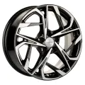 Khomen Wheels KHW1716 (Sportage) 17x7 5x114.3 et48.5 dia67.1 Black-FP