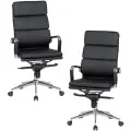 Набор 2 шт. Офисное кресло для руководителей DOBRIN ARNOLD, LMR-103F, чёрный